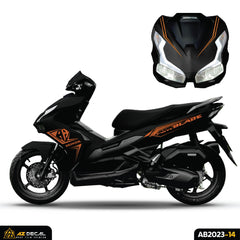 Tem Xe Air Blade 2023-2025 | AB2023-14 | Thiết Kế Tem Chỉ