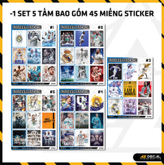 Sticker Dán Ô Tô, Xe Máy, Xe Điện, Xe Đạp, Mũ Bảo Hiểm | Football FB-014 REAL