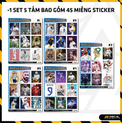 Sticker Dán Ô Tô, Xe Máy, Xe Điện, Xe Đạp, Mũ Bảo Hiểm | Football FB-015 BENZEMA