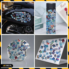 Sticker Dán Ô Tô, Xe Máy, Xe Điện, Xe Đạp, Mũ Bảo Hiểm | Football FB-018 HAALAND