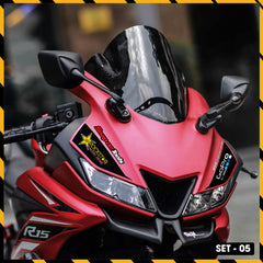 Sticker Dán Xe Máy, Xe Điện, Xe Đạp, Mũ Bảo Hiểm | SET-05