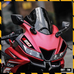 Sticker Dán Xe Máy, Xe Điện, Xe Đạp, Mũ Bảo Hiểm | SET-06