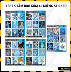 Sticker Dán Ô Tô, Xe Máy, Xe Điện, Xe Đạp, Mũ Bảo Hiểm | Football FB-020 KEVIN DB