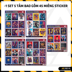 Sticker Dán Ô Tô, Xe Máy, Xe Điện, Xe Đạp, Mũ Bảo Hiểm | Football FB-023 BARCA