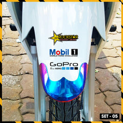 Sticker Dán Xe Máy, Xe Điện, Xe Đạp, Mũ Bảo Hiểm | SET-05