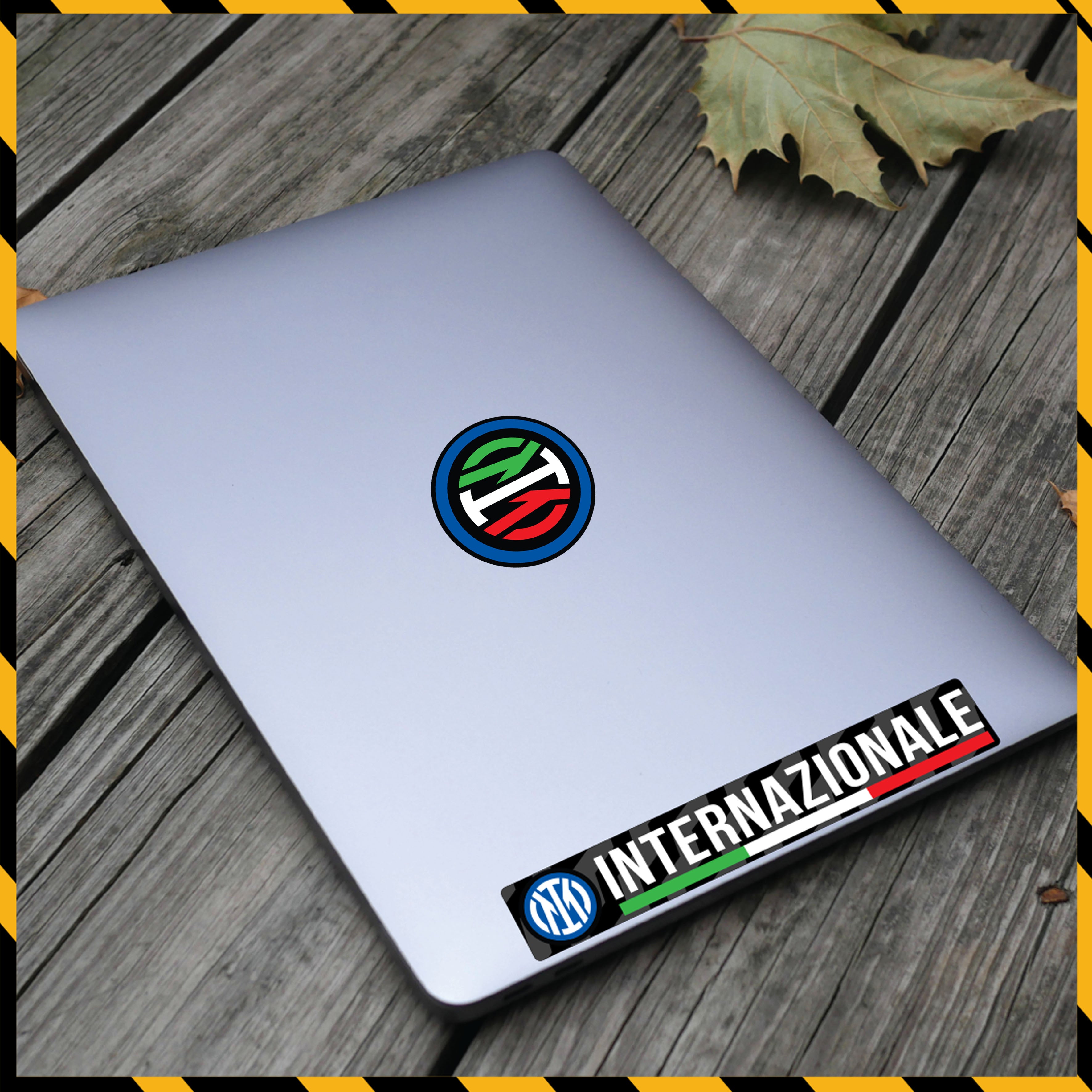 Sticker Dán Xe Máy, Xe Điện, Xe Đạp, Mũ Bảo Hiểm | Bóng Đá - Inter Milan