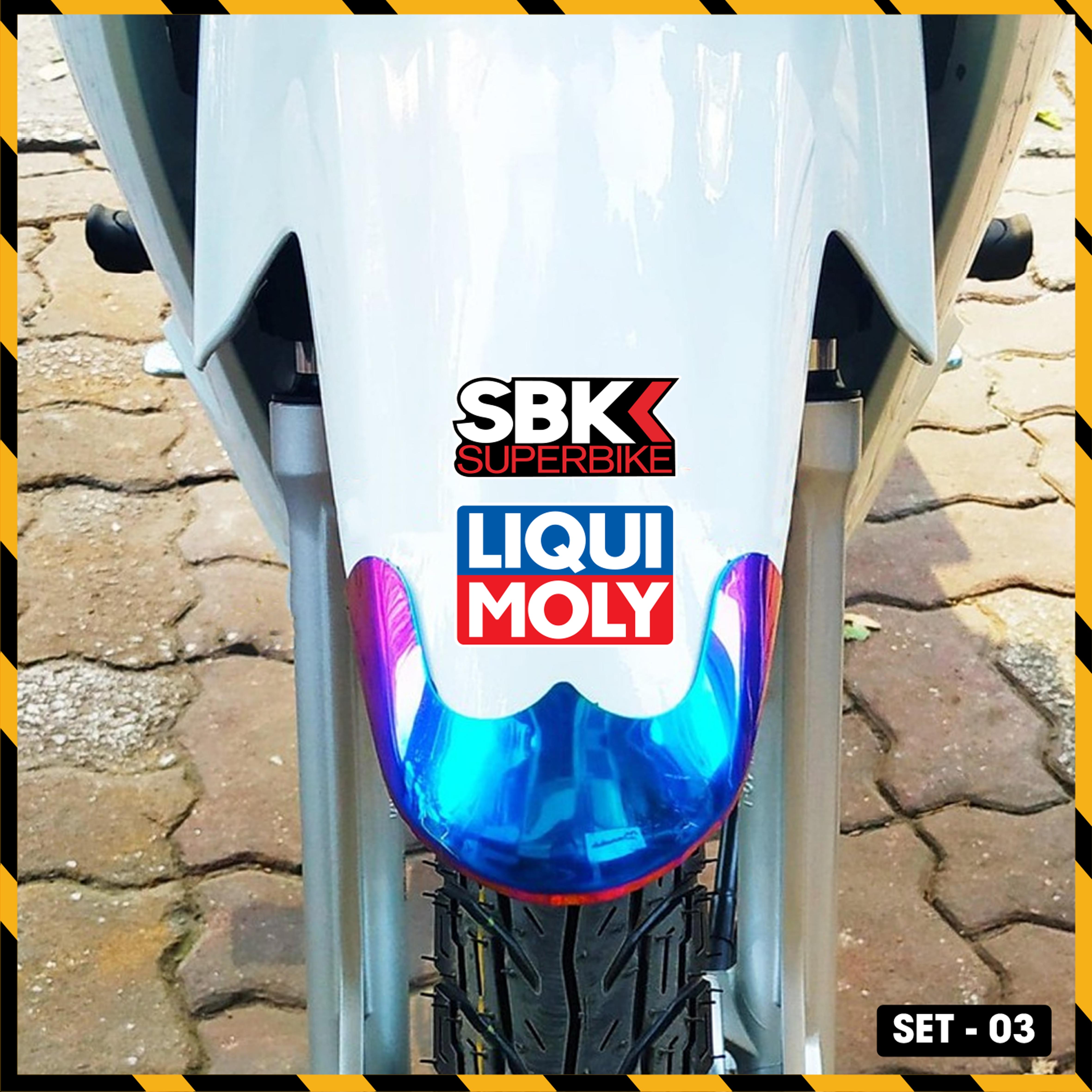 Sticker Dán Xe Máy, Xe Điện, Xe Đạp, Mũ Bảo Hiểm | SET-03