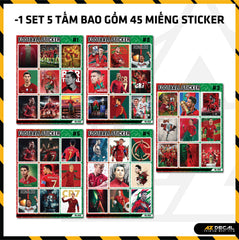 Sticker Dán Ô Tô, Xe Máy, Xe Điện, Xe Đạp, Mũ Bảo Hiểm | Football FB-002 CR7