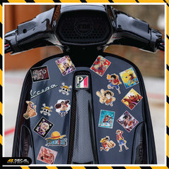 Sticker Dán Ô Tô, Xe Máy, Xe Điện, Xe Đạp, Mũ Bảo Hiểm | One Piece - ONEP002