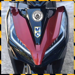 Sticker Dán Xe Máy, Xe Điện, Xe Đạp, Mũ Bảo Hiểm | Bóng Đá - Manchester City