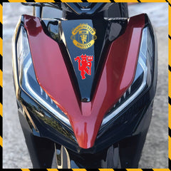 Sticker Dán Xe Máy, Xe Điện, Xe Đạp, Mũ Bảo Hiểm | Bóng Đá - Manchester United MU1