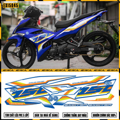 Tem rời Ex 150 xanh GP