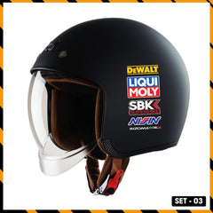 Sticker Dán Xe Máy, Xe Điện, Xe Đạp, Mũ Bảo Hiểm | SET-03