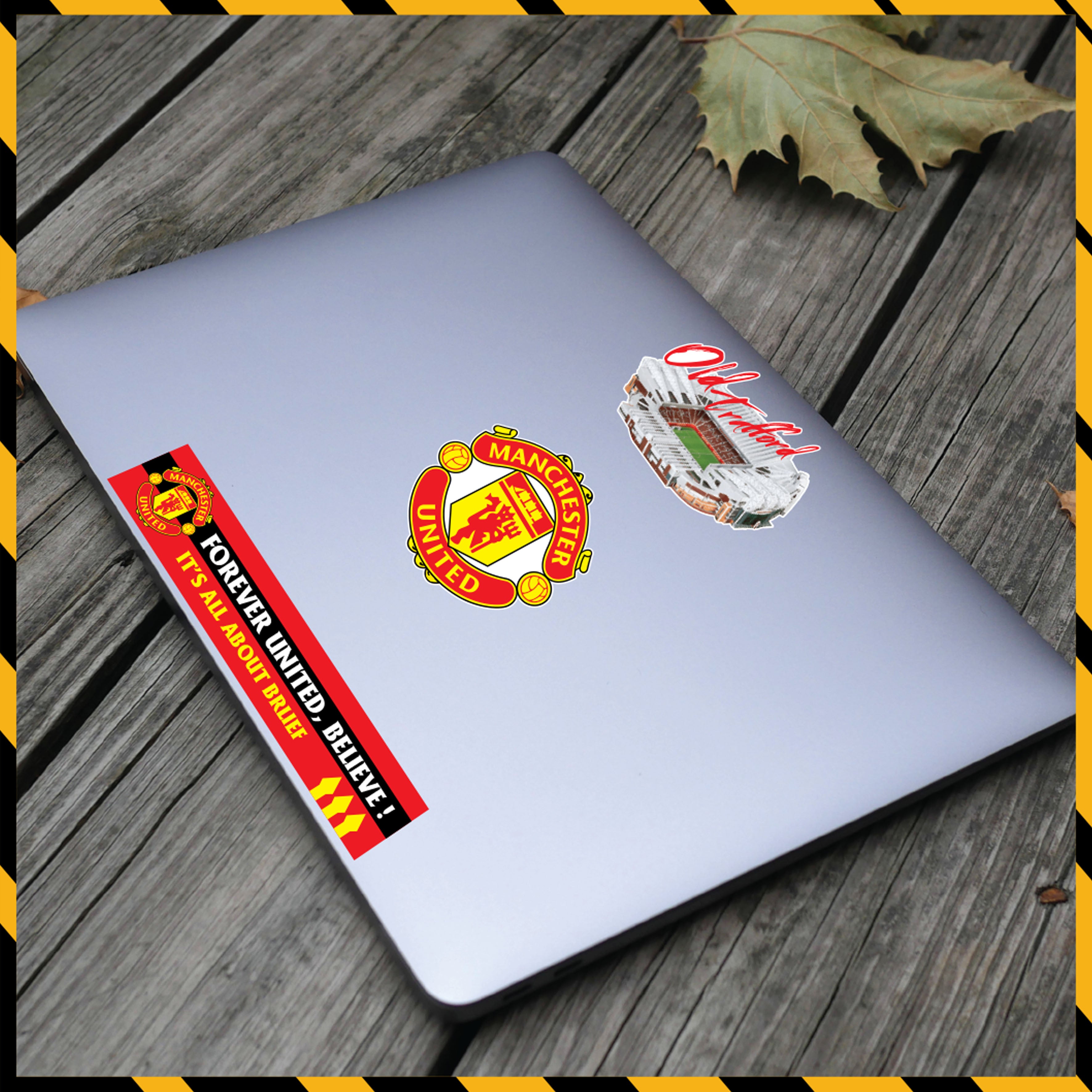 Sticker Dán Xe Máy, Xe Điện, Xe Đạp, Mũ Bảo Hiểm | Bóng Đá - Manchester United MU1