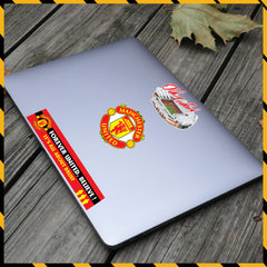 Sticker Dán Xe Máy, Xe Điện, Xe Đạp, Mũ Bảo Hiểm | Bóng Đá - Manchester United MU1