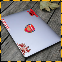 Sticker Dán Xe Máy, Xe Điện, Xe Đạp, Mũ Bảo Hiểm | Bóng Đá - Arsenal