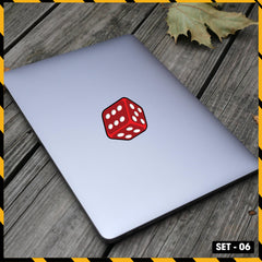 Sticker Dán Xe Máy, Xe Điện, Xe Đạp, Mũ Bảo Hiểm | SET-06