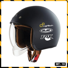 Sticker Dán Xe Máy, Xe Điện, Xe Đạp, Mũ Bảo Hiểm | SET-10