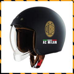 Sticker Dán Xe Máy, Xe Điện, Xe Đạp, Mũ Bảo Hiểm | Bóng Đá - AC Milan