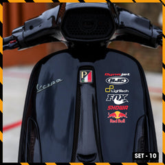 Sticker Dán Xe Máy, Xe Điện, Xe Đạp, Mũ Bảo Hiểm | SET-10