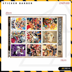 Sticker Dán Ô Tô, Xe Máy, Xe Điện, Xe Đạp, Mũ Bảo Hiểm | One Piece - ONEP005