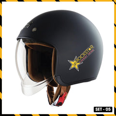 Sticker Dán Xe Máy, Xe Điện, Xe Đạp, Mũ Bảo Hiểm | SET-05