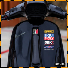 Sticker Dán Xe Máy, Xe Điện, Xe Đạp, Mũ Bảo Hiểm | SET-03