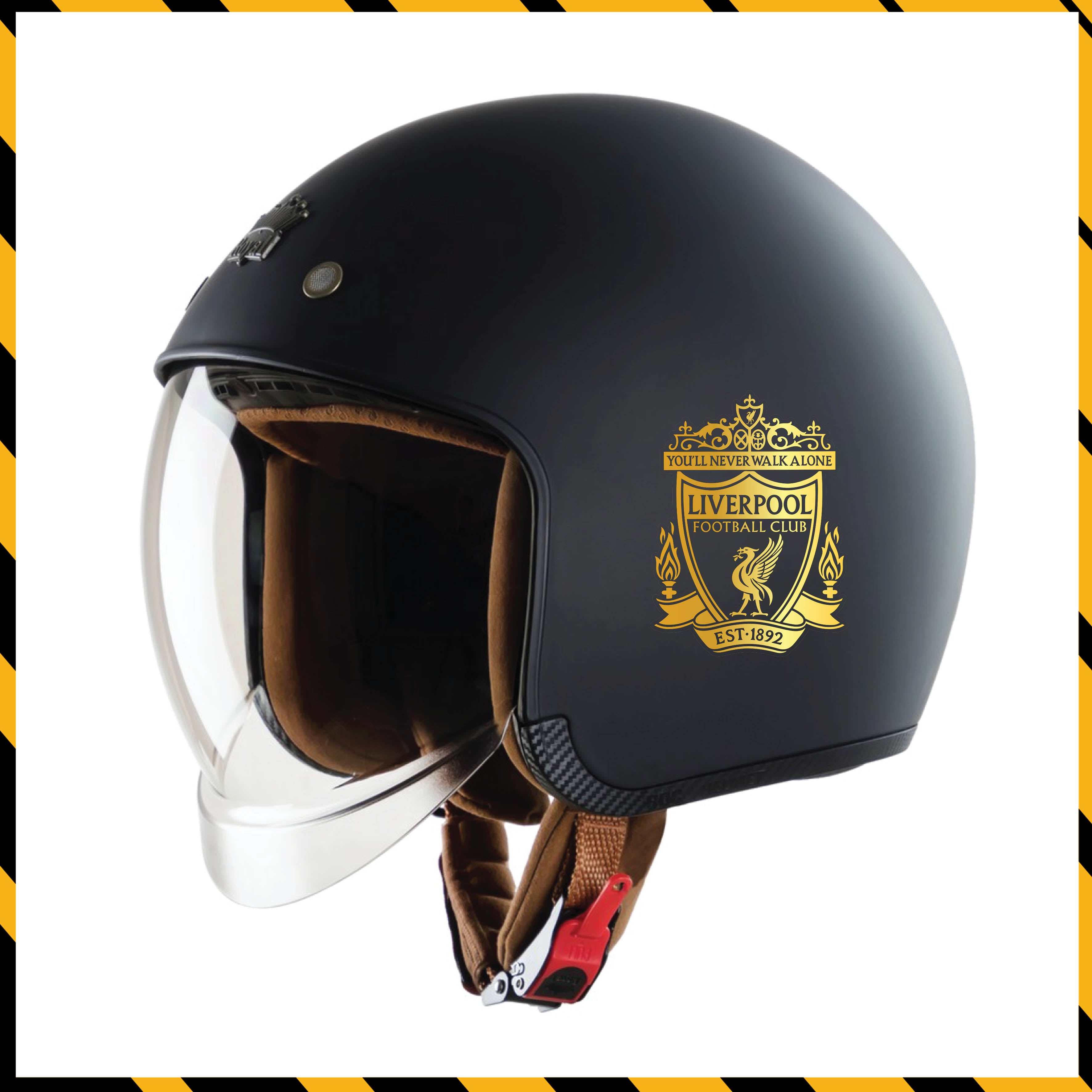 Sticker Dán Xe Máy, Xe Điện, Xe Đạp, Mũ Bảo Hiểm | Bóng Đá - Liverpool