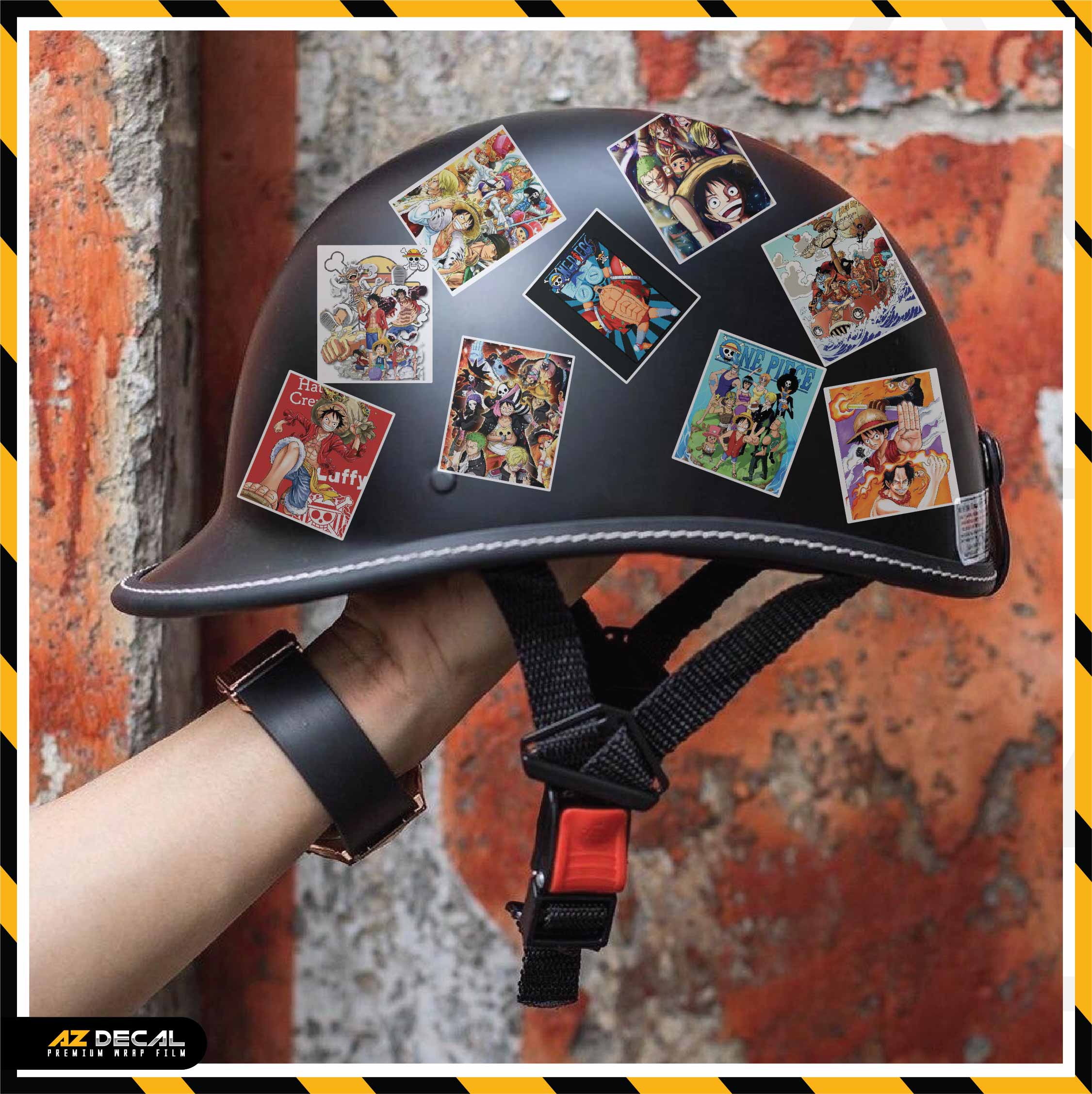 Sticker Dán Ô Tô, Xe Máy, Xe Điện, Xe Đạp, Mũ Bảo Hiểm | One Piece - ONEP006