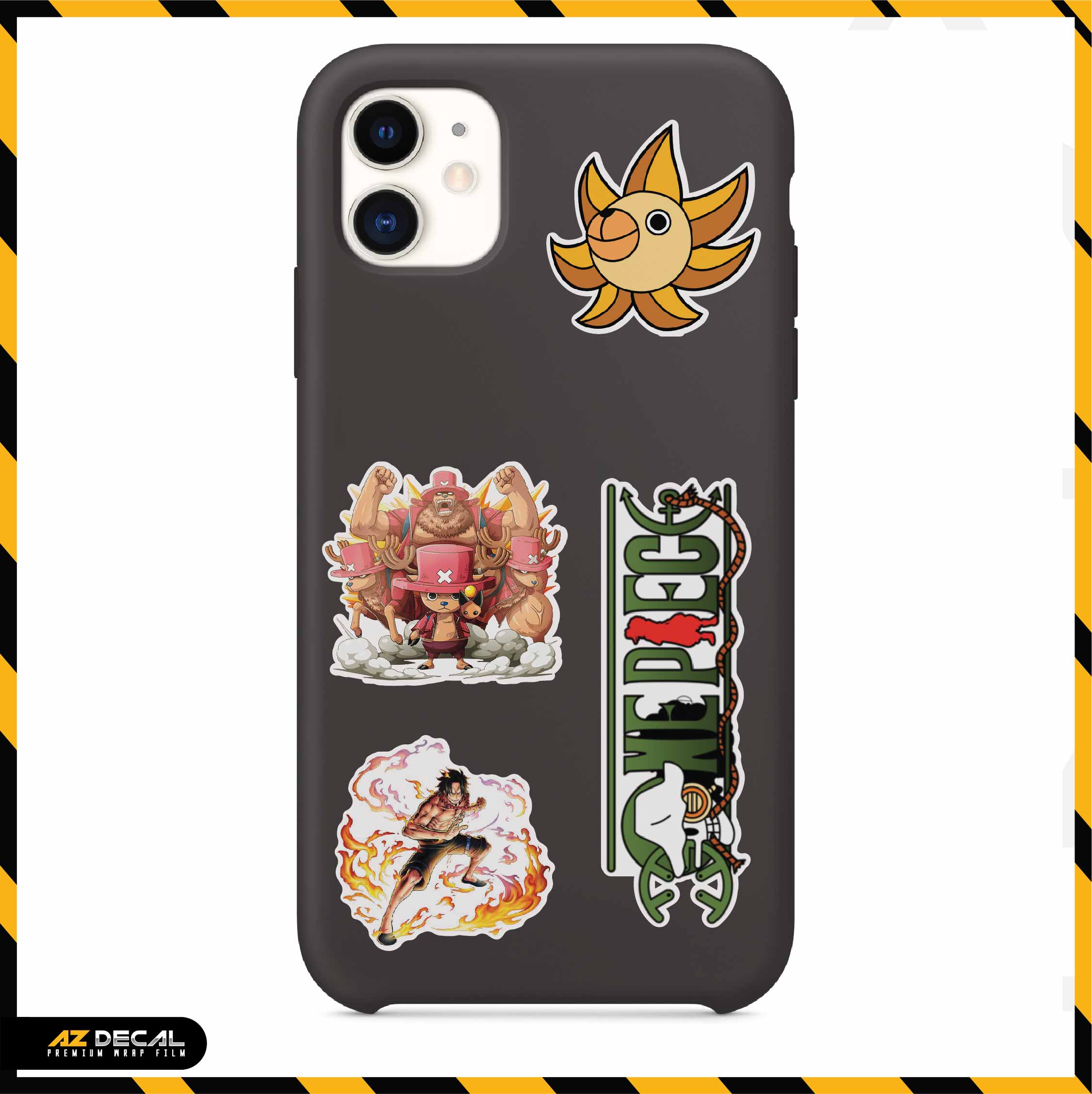 Sticker Dán Ô Tô, Xe Máy, Xe Điện, Xe Đạp, Mũ Bảo Hiểm | One Piece - ONEP006