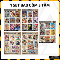 Sticker Dán Ô Tô, Xe Máy, Xe Điện, Xe Đạp, Mũ Bảo Hiểm | One Piece - ONEP007