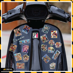 Sticker Dán Ô Tô, Xe Máy, Xe Điện, Xe Đạp, Mũ Bảo Hiểm | One Piece - ONEP007