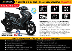 Dán PPF Xe Air Blade