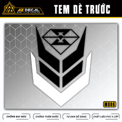 Tem Dè Trước Xe Máy | MD06 | Diamond 01