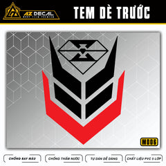 Tem Dè Trước Xe Máy | MD06 | Diamond 01
