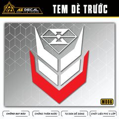 Tem Dè Trước Xe Máy | MD06 | Diamond 01