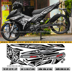 Ảnh thực tế mẫu tem Ex 150 Special Edition tại AZDECAL