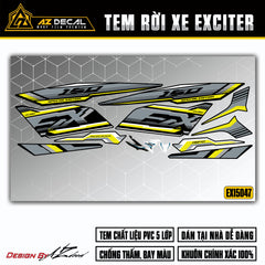 Tem Xe Exciter 150 | EX15047 | Phong Cách Thể Thao