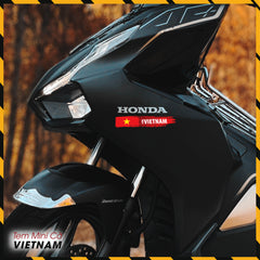 Sticker Dán Ô Tô, Xe Máy, Xe Điện, Xe Đạp, Mũ Bảo Hiểm | Tem Mini Cờ Quốc Gia - Việt Nam 01