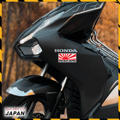 Sticker Dán Ô Tô, Xe Máy, Xe Điện, Xe Đạp, Mũ Bảo Hiểm | Tem Mini Cờ Quốc Gia - Japan