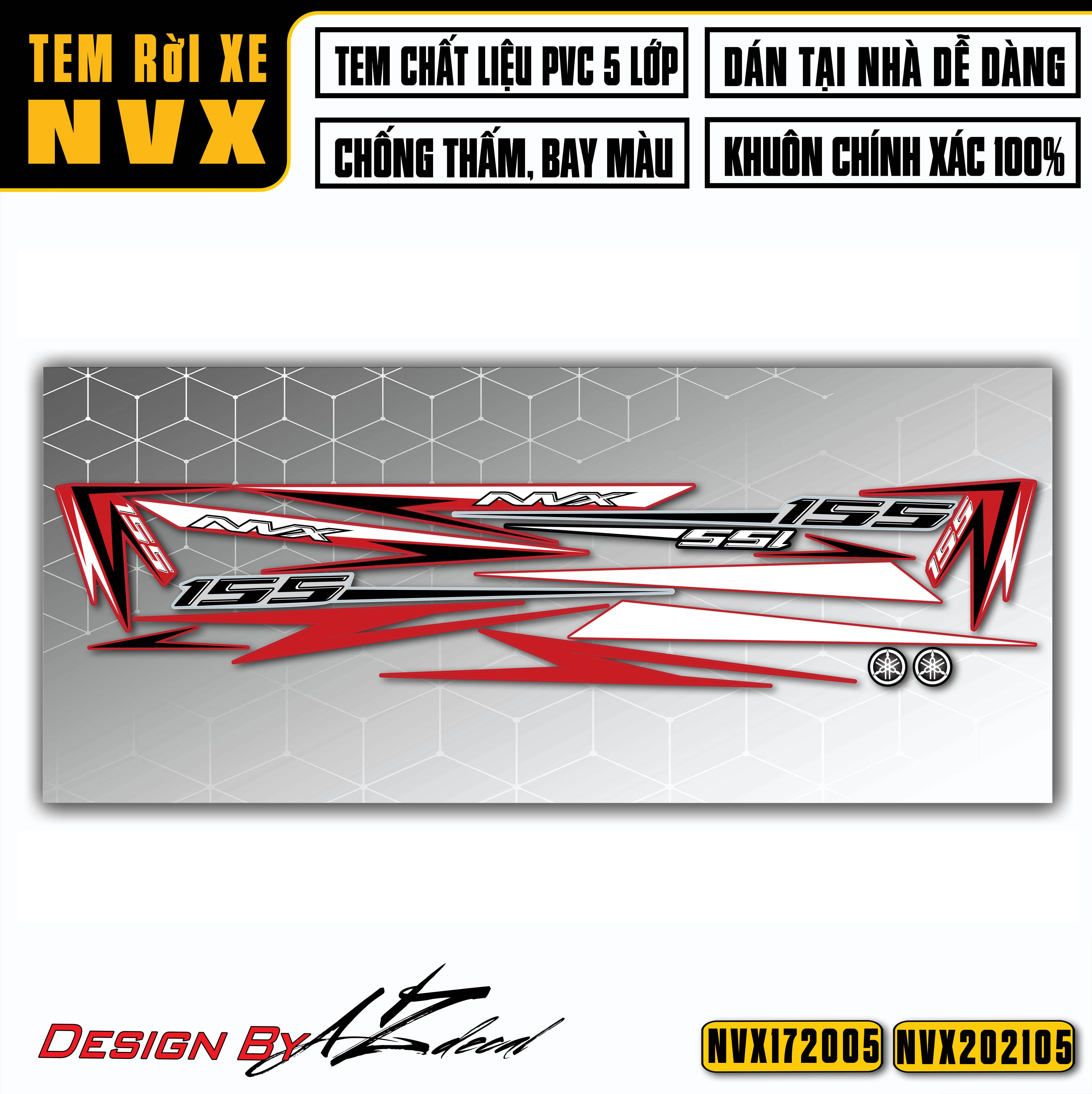 Dán decal NVX 2017 2020 2021