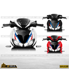 Tem xe Winner X HP4 - mặt nạ