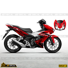 Tem Xe Winner X | WNX14 | Thiết Kế GTR xe đỏ