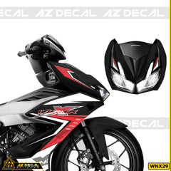 Tem xe Winner X Đen Đẹp