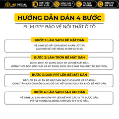 Hướng dẫn dán PPF nội thất xe hơi Hyundai Tucson