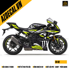 Mẫu tem dán xe R1 đẹp nhất hiện nay