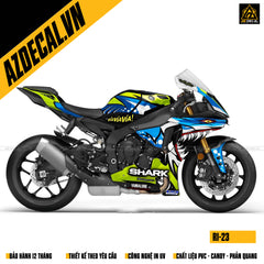 Tem xe cá mập đẹp cho Yamaha R1