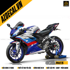 Mẫu tem dán xe R15V3 đẹp