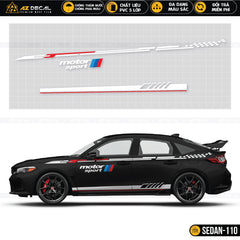 Tem Xe Sedan Mẫu SEDAN-110