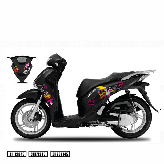 Tem rời SH mẫu Gấu dâu Lotso đẹp